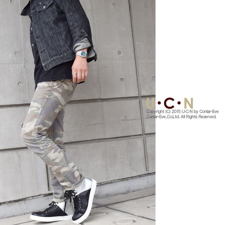 コンビカラー ハイカット スニーカー 夏 品番 Ucns Ucn ユーシーエヌ のメンズ ファッション通販 Shoplist ショップリスト