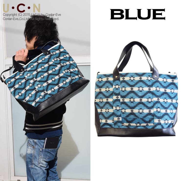 オルテガ柄 3WAY トートバッグ | UCN | 詳細画像5 