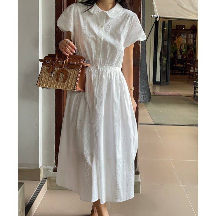 刺繍シャツワンピース | Ulysses | 詳細画像4 