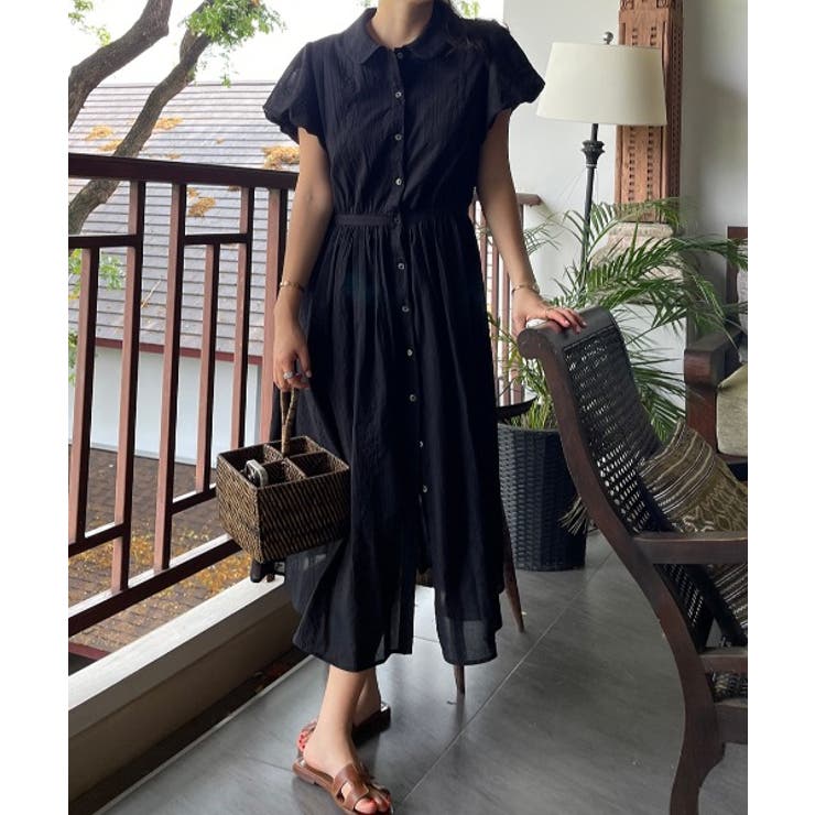 刺繍シャツワンピース | Ulysses | 詳細画像6 