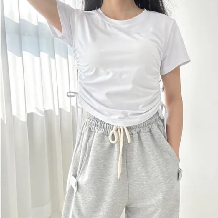 ドローストリング半袖Tシャツ | Ulysses | 詳細画像1 