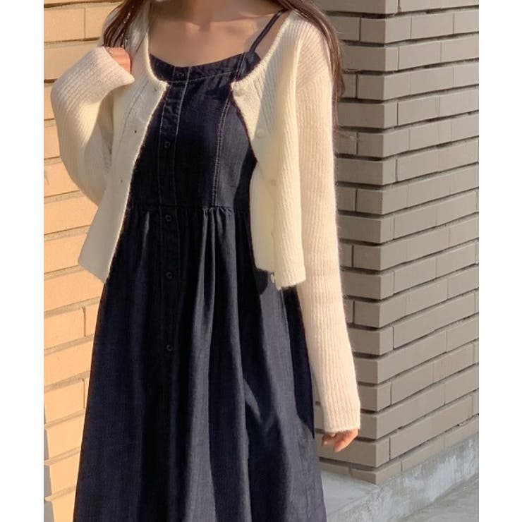 シャーリングティアードデニムキャミワンピース | Ulysses | 詳細画像5 