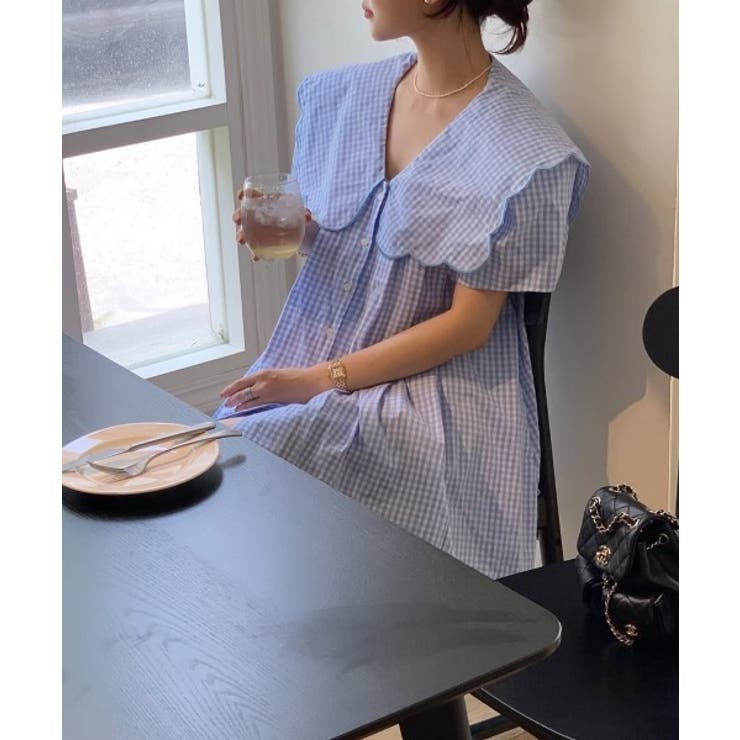 ワイドカラーロングシャツ | Ulysses | 詳細画像2 