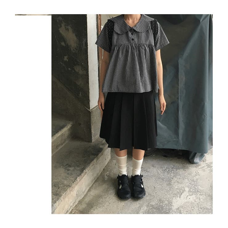 デカ襟チェック柄シャツ | Ulysses | 詳細画像8 
