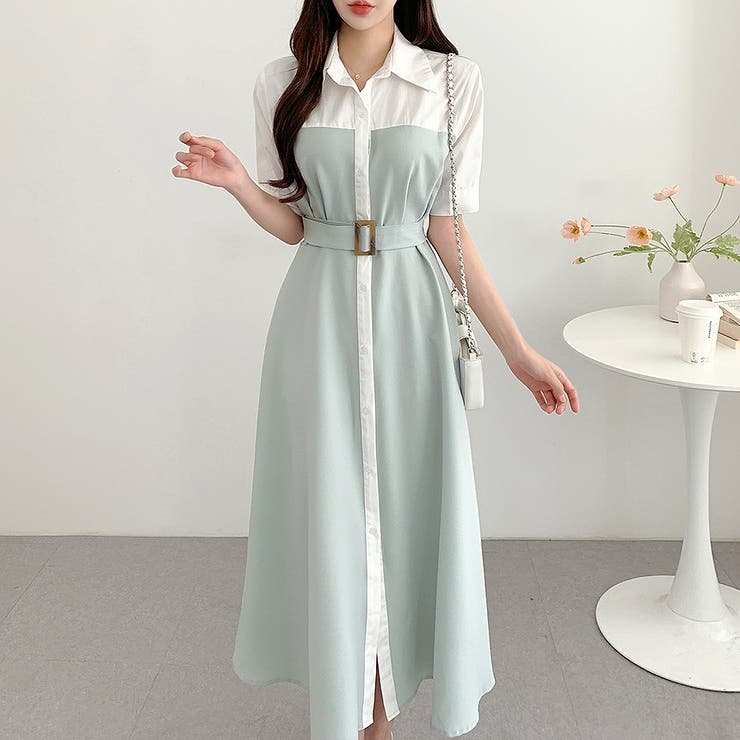 配色シャツワンピース | Ulysses | 詳細画像8 