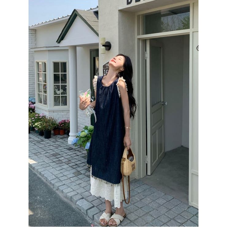 ノースリーブデニムワンピース | Ulysses | 詳細画像4 