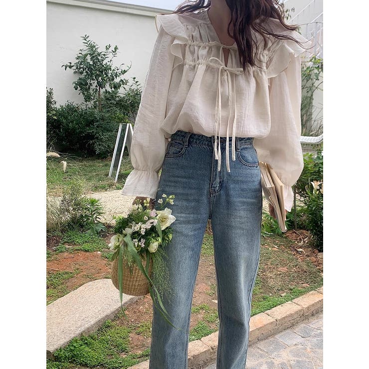 フリルリボンブラウス | Ulysses | 詳細画像2 