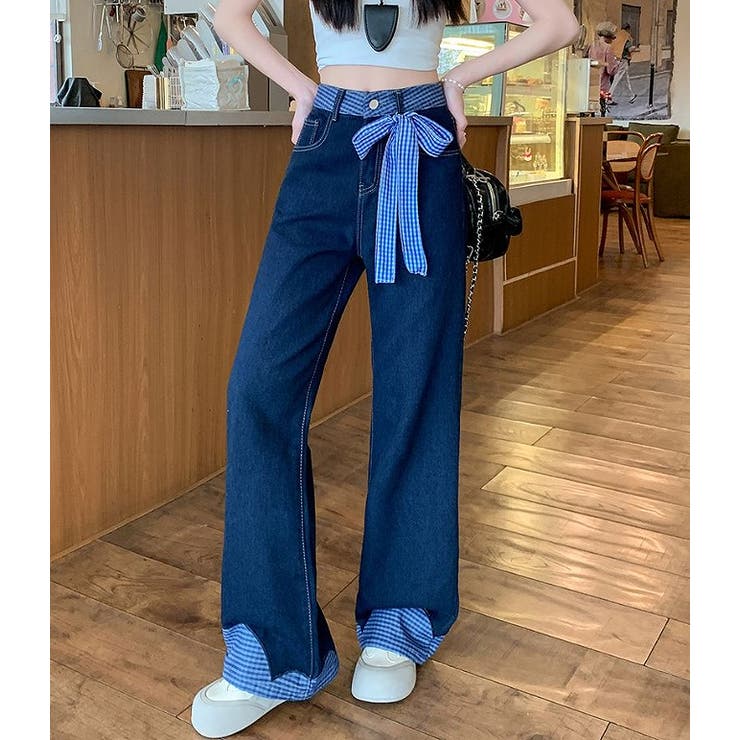 パッチワークデニムパンツ | Ulysses | 詳細画像7 