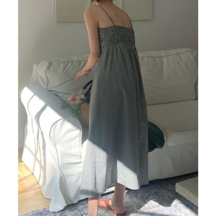 チェック柄キャミワンピース | Ulysses | 詳細画像3 