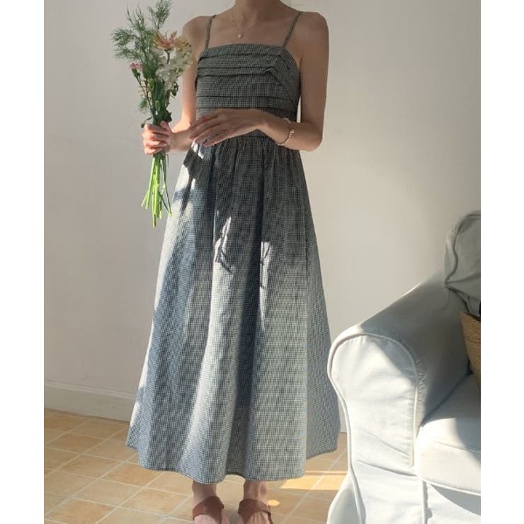 チェック柄キャミワンピース | Ulysses | 詳細画像8 