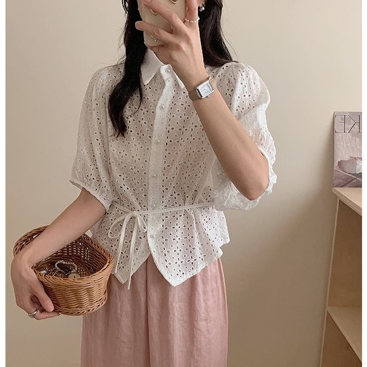 ホワイト | 刺繍シャツ | Ulysses