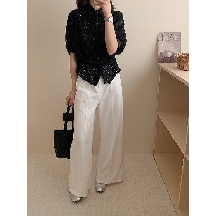 ブラック | 刺繍シャツ | Ulysses