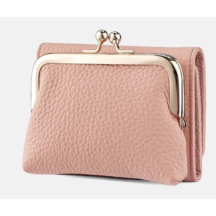 ピンク | 合成皮革3つ折ミニ財布 | Ulysses