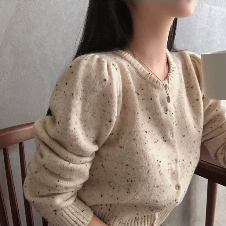 クルーネック長袖シングルブレストニットカーディガン | Ulysses | 詳細画像4 