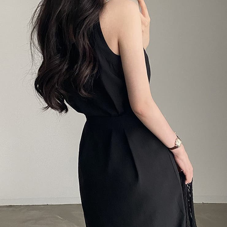 リボン袖なしロングワンピース | Ulysses | 詳細画像2 