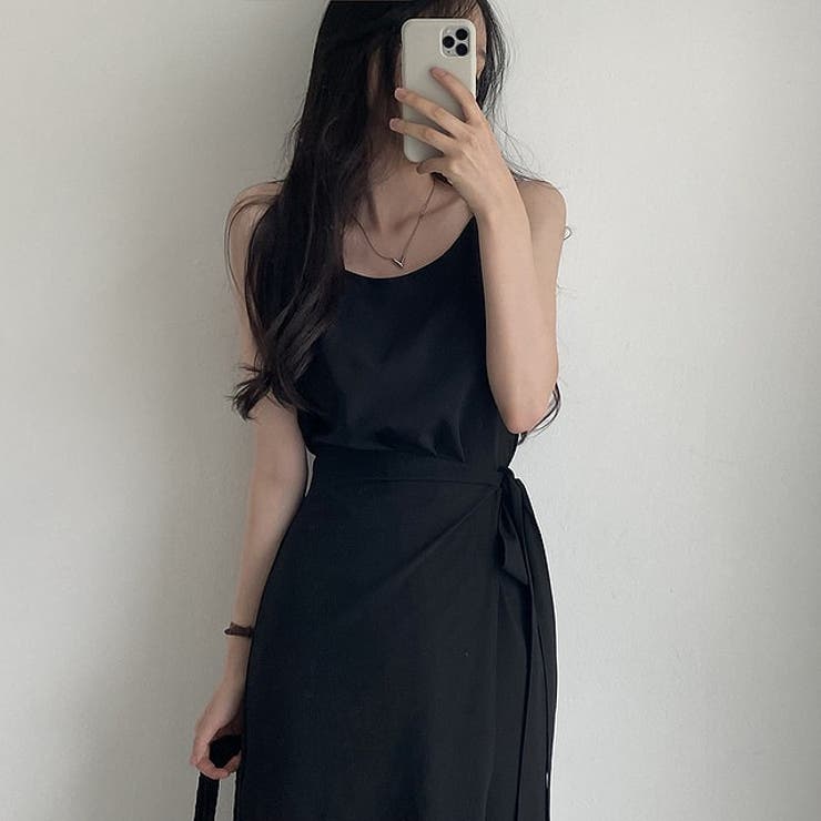 リボン袖なしロングワンピース | Ulysses | 詳細画像5 