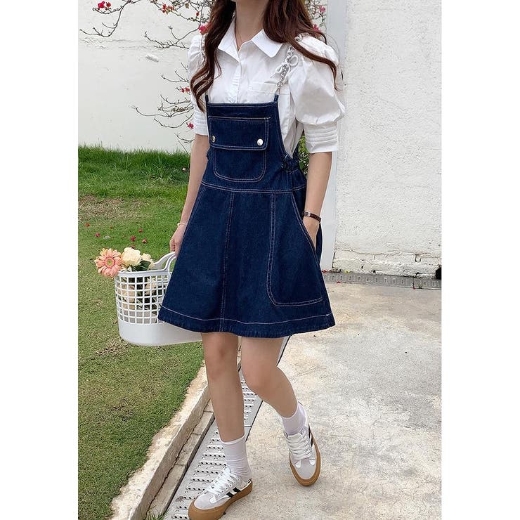 ショートデニムキャミワンピース | Ulysses | 詳細画像8 