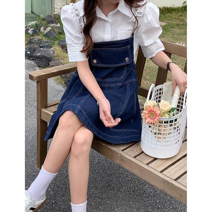 ショートデニムキャミワンピース | Ulysses | 詳細画像9 