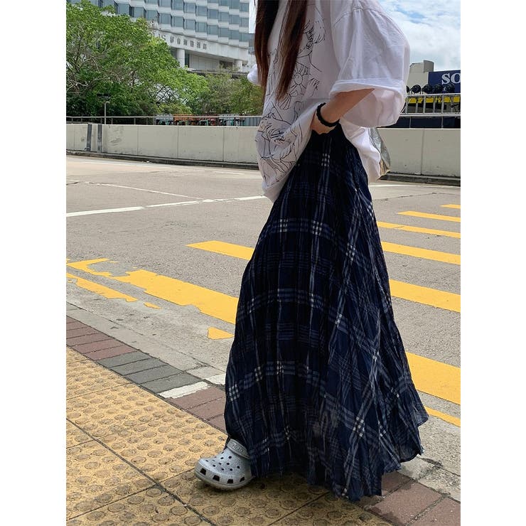 ハイウエストゴム付きポケット付きスカート | Ulysses | 詳細画像3 