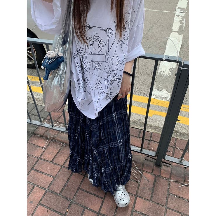 ハイウエストゴム付きポケット付きスカート | Ulysses | 詳細画像5 