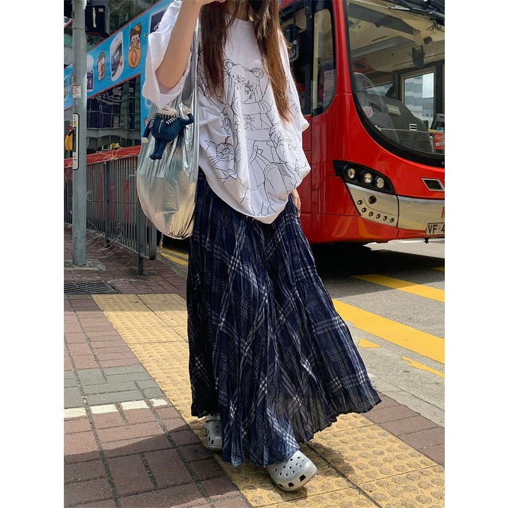 ハイウエストゴム付きポケット付きスカート | Ulysses | 詳細画像6 