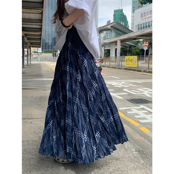 ハイウエストゴム付きポケット付きスカート | Ulysses | 詳細画像9 