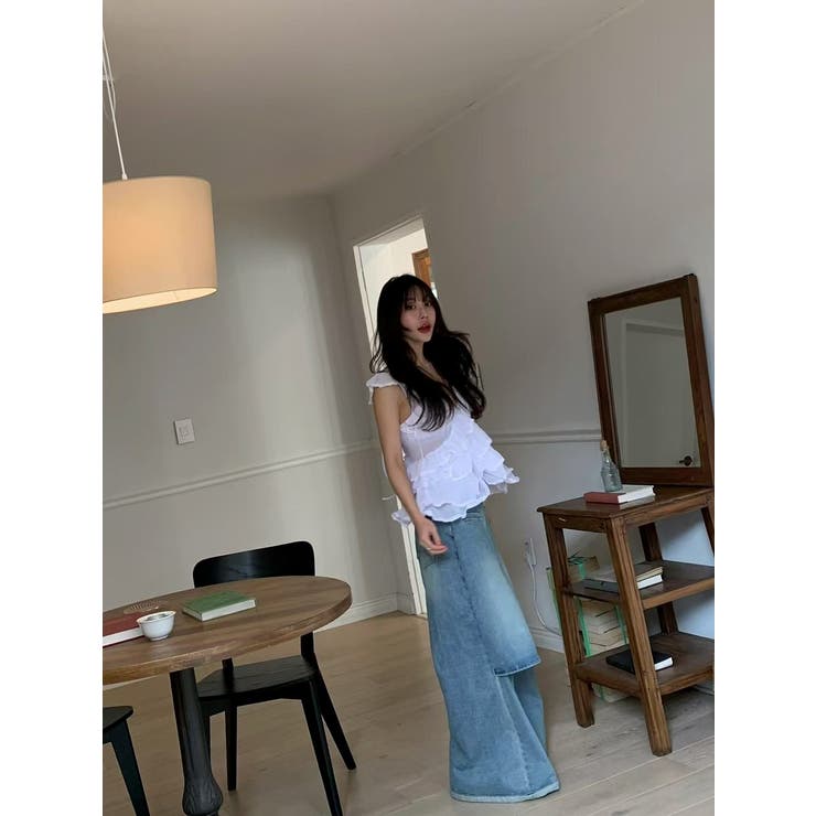 Vネックフリルリボントップス | Ulysses | 詳細画像6 