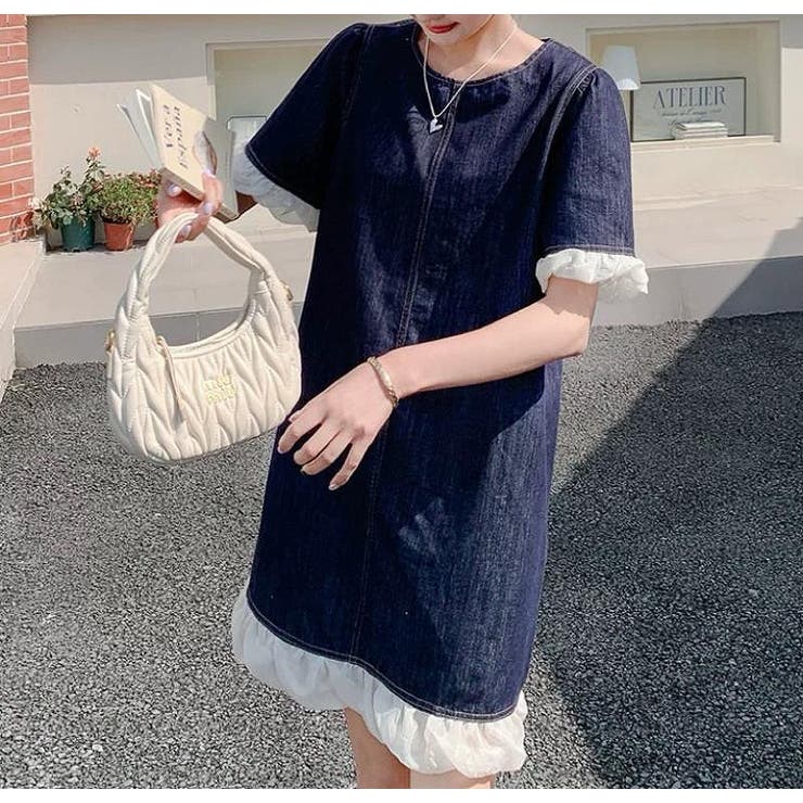 半袖デニムワンピース | Ulysses | 詳細画像5 