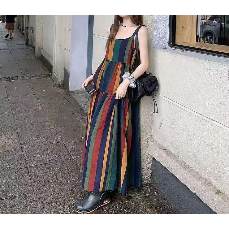 ブルー | ロングキャミワンピース | Ulysses