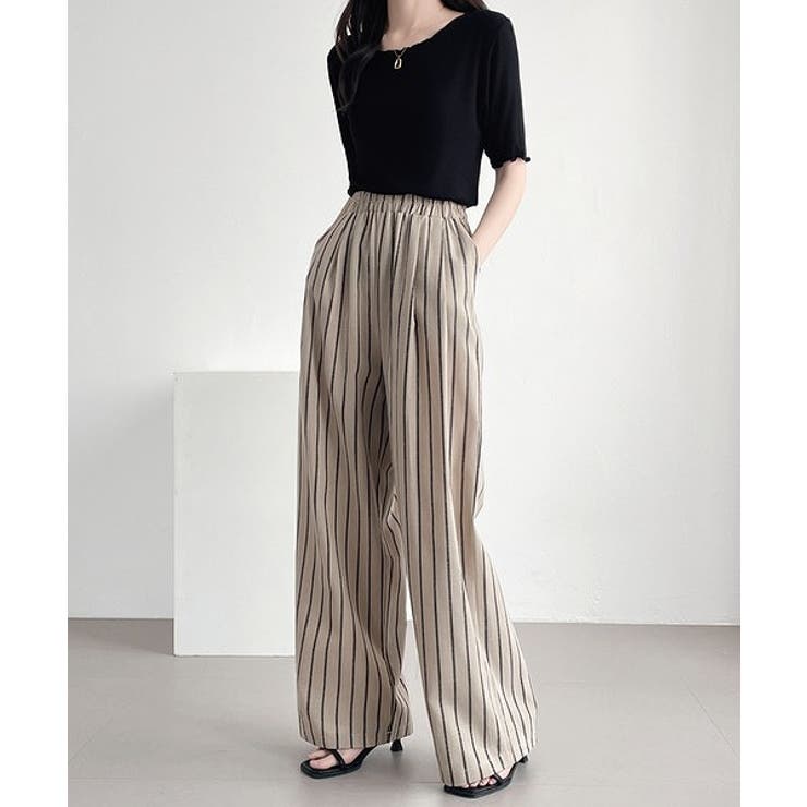 ゴム付きワイドパンツ | Ulysses | 詳細画像3 