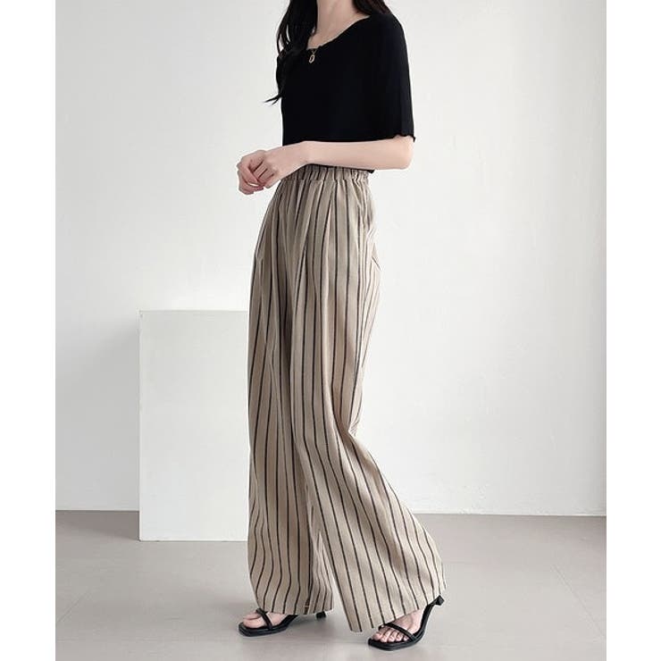 ゴム付きワイドパンツ | Ulysses | 詳細画像5 