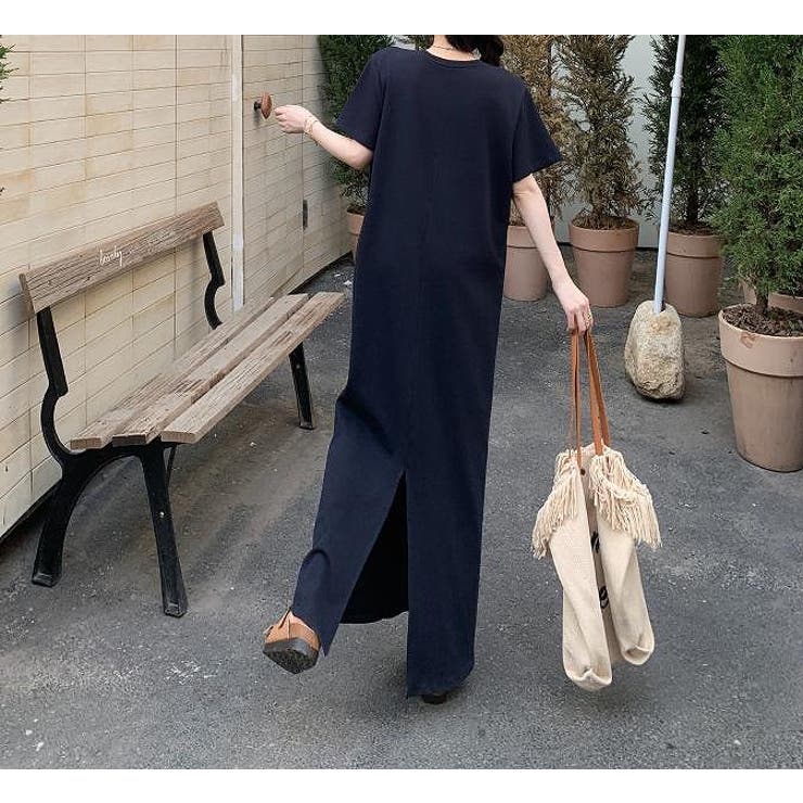 半袖クルーネックロングワンピース | Ulysses | 詳細画像4 