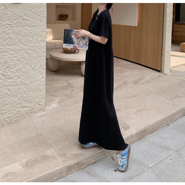 半袖クルーネックロングワンピース | Ulysses | 詳細画像6 