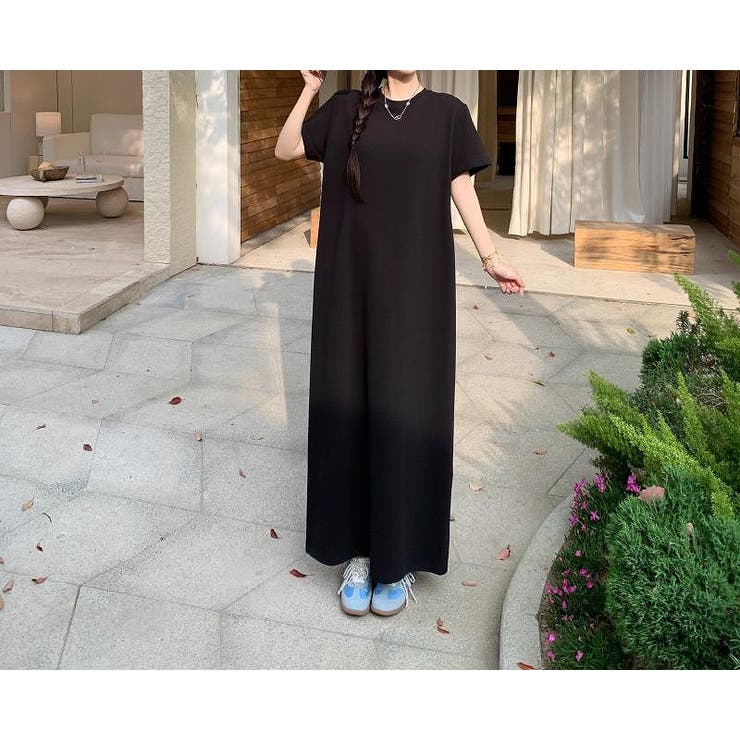 半袖クルーネックロングワンピース | Ulysses | 詳細画像7 