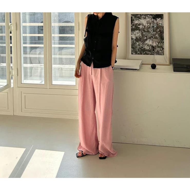 シングルブレスト袖なしシャツトップス | Ulysses | 詳細画像6 