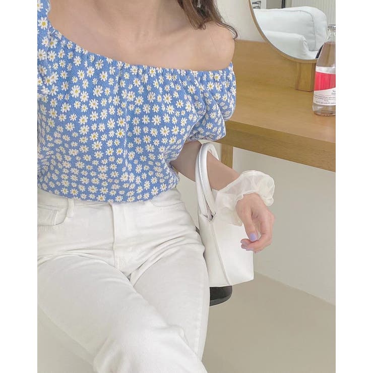 パフスリーブボートネックトップス | Ulysses | 詳細画像4 