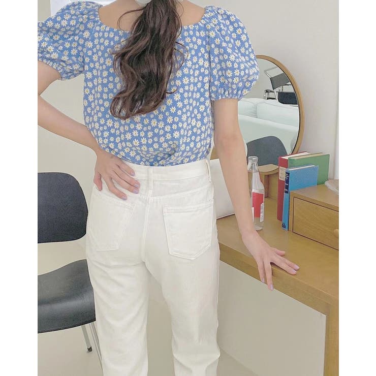 パフスリーブボートネックトップス | Ulysses | 詳細画像7 