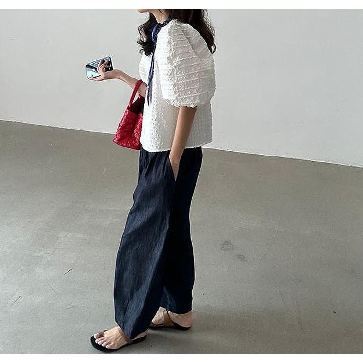 パフスリーブクルーネックトップス | Ulysses | 詳細画像2 