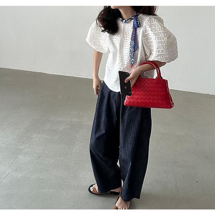 パフスリーブクルーネックトップス | Ulysses | 詳細画像4 