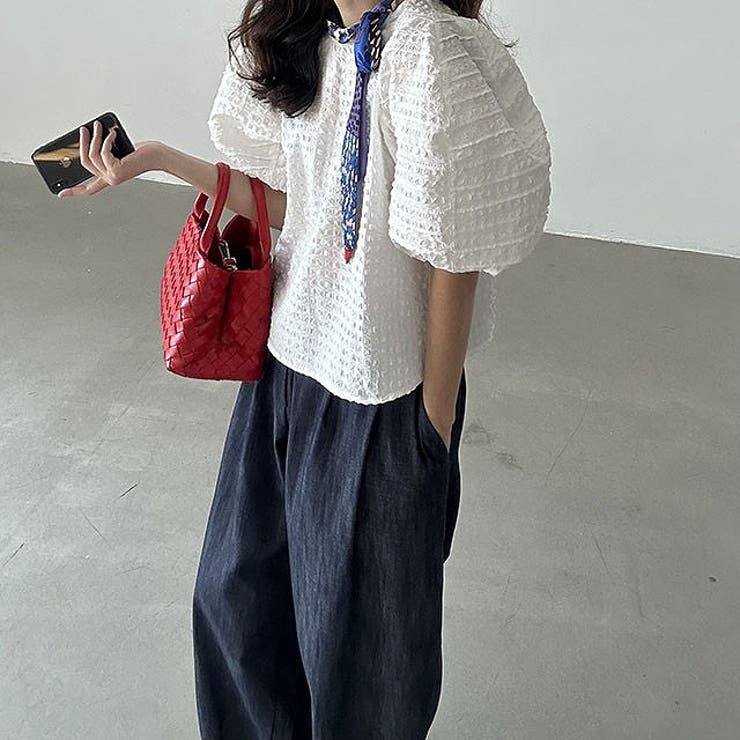 パフスリーブクルーネックトップス | Ulysses | 詳細画像5 