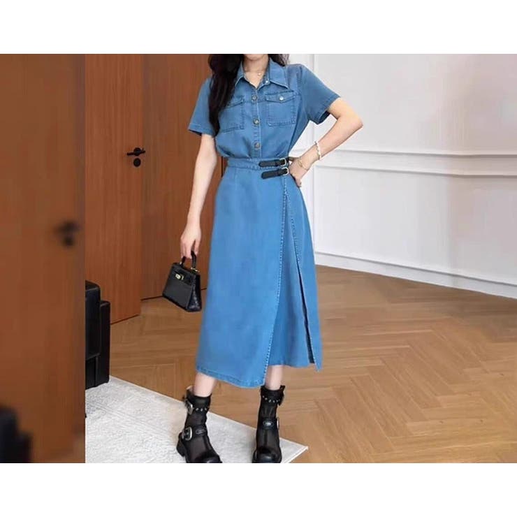 半袖デニムワンピース | Ulysses | 詳細画像2 