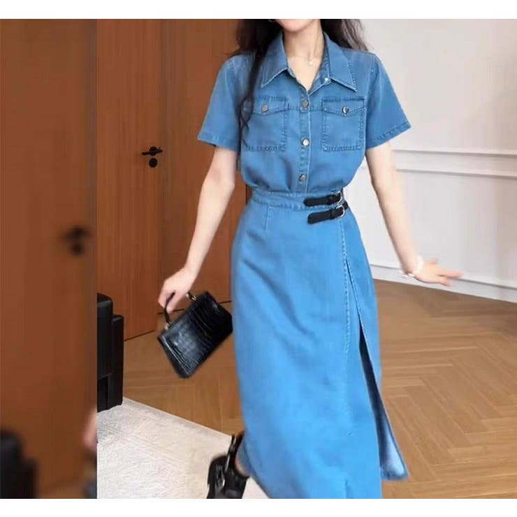 半袖デニムワンピース | Ulysses | 詳細画像4 