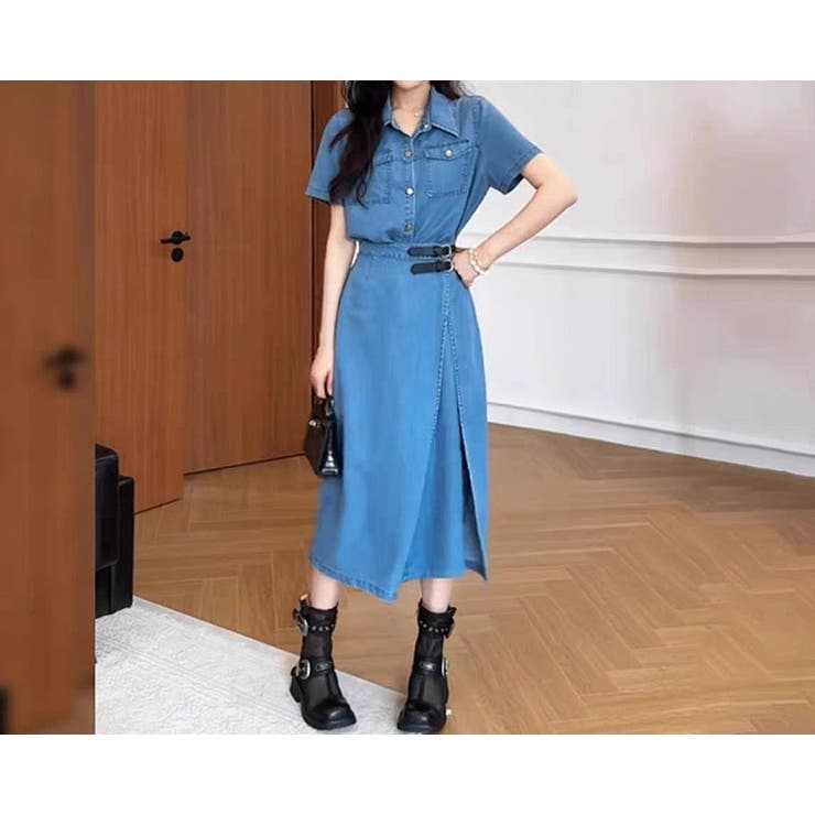 半袖デニムワンピース | Ulysses | 詳細画像5 