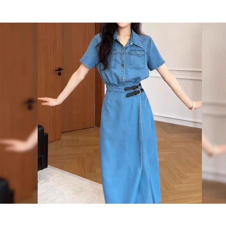 半袖デニムワンピース | Ulysses | 詳細画像6 