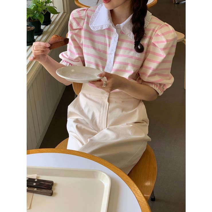 半袖ボーダートップス | Ulysses | 詳細画像3 