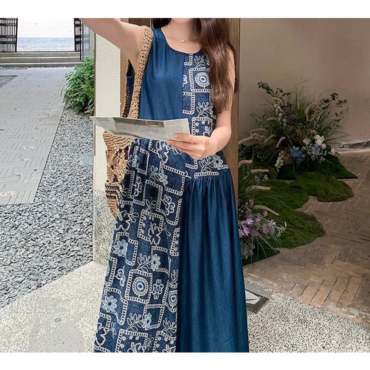 袖なし切り替えワンピース | Ulysses | 詳細画像5 