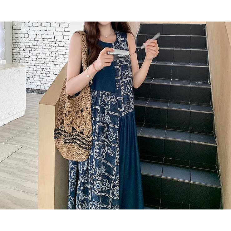 袖なし切り替えワンピース | Ulysses | 詳細画像6 