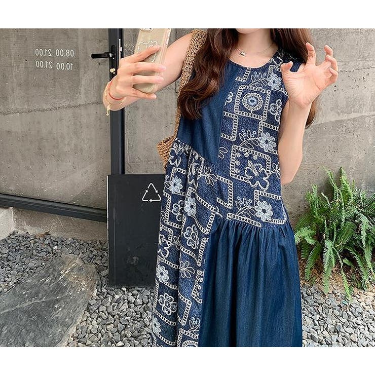 袖なし切り替えワンピース | Ulysses | 詳細画像9 