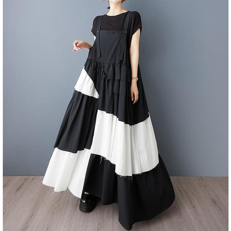 イレギュラー切り替えタンクトップワンピース | Ulysses | 詳細画像2 