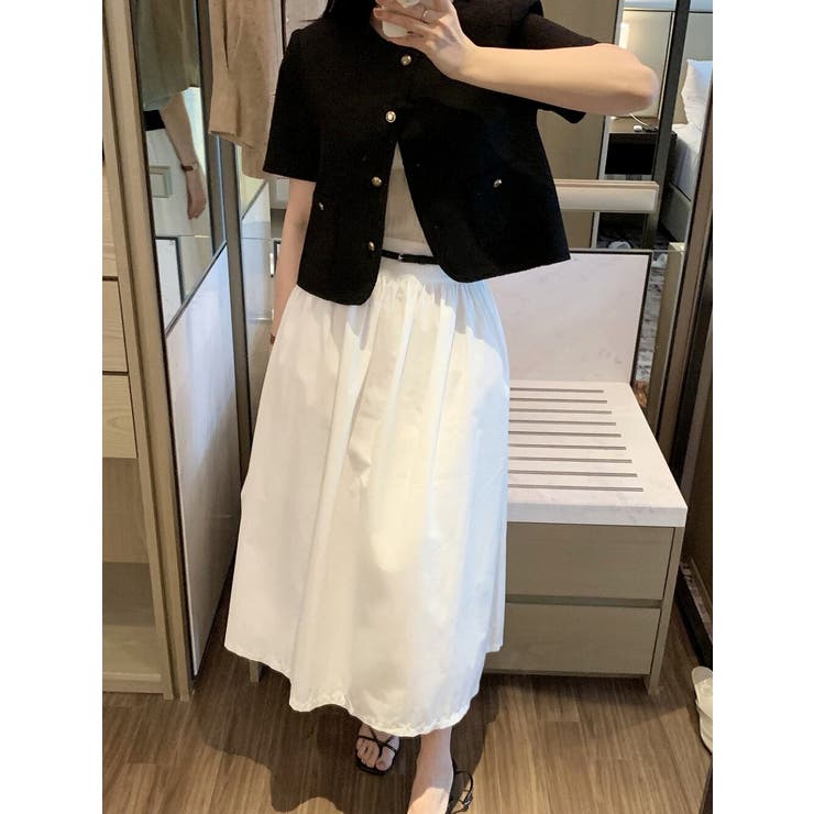 半袖ショートシングルブレストトップスジャケット | Ulysses | 詳細画像7 